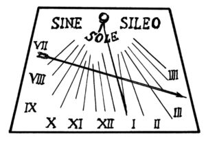 La meridiana, simbolo del LED